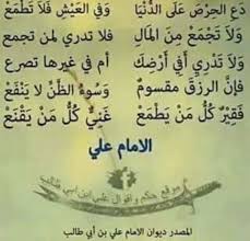 من أشعار الإمام علي بن أبي طالب عليه السلام Ali Quotes Imam Ali Quotes Best Quotes