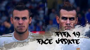 Gareth bale (gareth frank bale, born 16 july 1989) is a welsh footballer who plays as a right midfield for british club tottenham hotspur, on loan from real madrid, and the wales national team. Fifa 19 Faces Gareth Bale By Crazyrabbit Soccerfandom Com Free Pes Patch And Fifa Updates