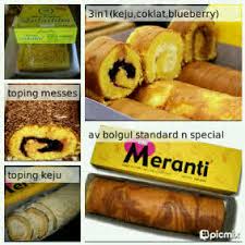 Isian dan topping nya bisa disesuaikan selera. Bolu Gulung Meranti Medan Promosi Medan Shop 0821 8490 1771
