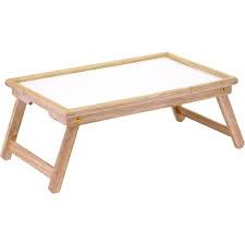 Winsome Beechwood Flip Top Bed Tray Walmart Com Bed Tray Winsome Wood Lap Table
