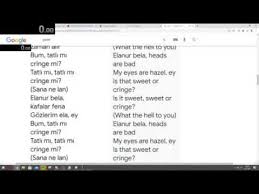 Elanur bela indir, elanur bela video indir, elanur bela mp4 3gp flv mp3 webm indir. Elanur Bela Kafalar Fena Goezlerim Ela