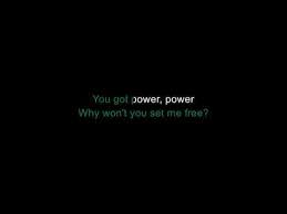 You got power, power you got power over me. Isak Danielson Power Lyrics Youtube