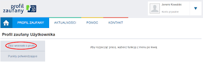 Profil zaufany to bezpłatne narzędzie pozwalające na dostęp do serwisów administracji publicznej. Https Pz Gov Pl Instrukcja Uzytkownika Pz Pdf