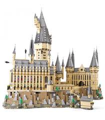 Princess castle carriage building blocks. Custom Hogwarts Castle Compatible Building Bricks Toy Set 6125 Pieces Moc Custom Brick Sets Compatible Building