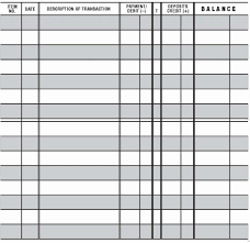 Checkbook Register Worksheet 1 Answers New 20 Easy To Read Checkbook Transaction Register Large Print In 2020 Checkbook Register Check Register Printable Checks