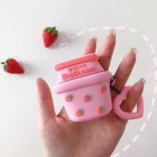 Kawaii Banana Milk Airpods Case For Iphone Pn1562 Cute Ipod Cases Apple Phone Case Cute Phone Cases