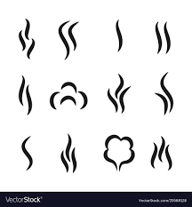 Steam Aroma Icons Coffee And Tea Smell Black Vector Image Spon Icons Coffee Steam Aroma Ad Art Deco Logo Flower Icons Cartoon Flowers
