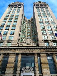 The 17 Story Former Emigrant Industrial Savings Bank Building 51 Chambers Street New York City Was The Largest Bank Building I New York City City I Love Nyc