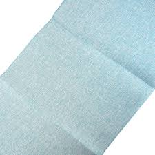 Faux Jute Rectangular Table Runner Light Blue 72 Inch Walmart Com Walmart Com