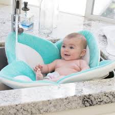 The moral brand 5 piece all in 1 baby bath tub set includes space saving collapsible foldable baby bathtub removable water rinser baby bath pillow baby bath sling and a baby / arrange the sling to a higher position for the newborn to have complete body support. Unique Baby Bath Tubs