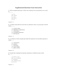 Free biology revision notes on monohybrid inheritance. Incomplete Dominance Ratio