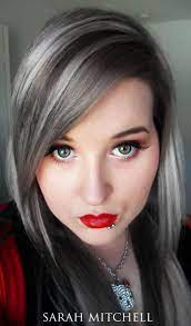 Silver Hair Sarah M S Sarahmitchellmakeup Photo Beautylish Gray Hair Highlights Grey Hair Color Silver Hair Color