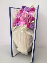 Welcome To My Pattern Shop All Of My Patterns Come With A Tutorial So If You Are New To Book Folding You Can Book Folding Book Folding Patterns Old Book Art