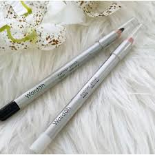 Cm Wardah Eyeliner Pencil Hitam Putih Shopee Indonesia