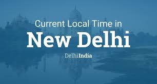 Zee news brings latest news from india including breaking news, current india news live, political news, indian sports news, and news headlines which gives you exclusive information about all that happening in india. Current Local Time In New Delhi Delhi India