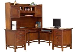 Wooden computer office desk with bookshelf cabinet drawer with lock three drawers oak. Winners Only Willow Creek Gw168r 166h L Shaped Desk And Hutch With Locking Drawers Gill Brothers Furniture L Shape Desks