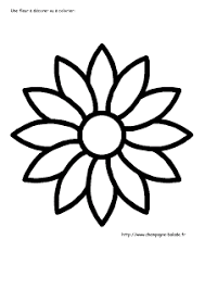 Fleur Printemps Graphisme Coloriage Enfant Petite Section Coloriage Fleur A Imprimer Fleur A Colorier Coloriage Fleur