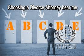 Use findlaw to hire a local divorce lawyer near you to work with you on issues like community property division, debt allocation, child custody and support, alimony, and tax. Choosing A Divorce Attorney Near Me In Orange County