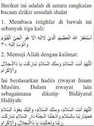 Zikir Dan Doa Setelah Shalat Terbaru 2020 For Android Apk Download