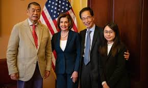 The magistrate's court had sentenced prominent activist joshua wong to 13.5 months, agnes chow to ten months and ivan lam to seven months behind bars. China Slams Hypocritical Sinister And Despicable Us House Speaker Nancy Pelosi Daily Mail Online