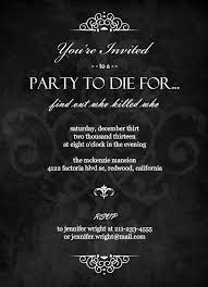 A murder mystery party (for those who don't know) is an interactive dinner party where 6 or more guests get together, each playing a specific character, who all work together to solve a murder. Pin On I Do