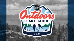 And even some spectators getting in a walk by the rink! Avalanche To Play Outdoors At Lake Tahoe