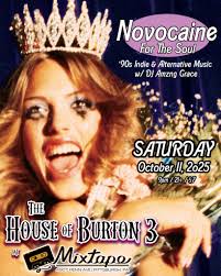 What's this?! What's this?!” It's 🌕THE NIGHTMARE BEFORE MIXTAPE🌕 Your  favorite 🦇Burton Bar Experience🦇 returns to Pittsburgh PA for the 2024  Halloween Season!🎃😈 Step into a world where gothic whimsy meets  mischievous