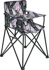 Pink Ciao Baby Portable High Chair Mossy Oak With Carrying Case Baby Nursing Feeding