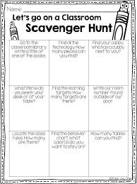 Back To School Scavenger Hunt School Scavenger Hunt Elementary School Classroom Back To School Night