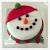 Fondant Santa Christmas Cake