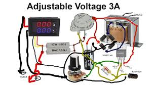 How To Make Adjustable Voltage By Transformer 3a With Transistor 2n3055 Electronic Circuit Projects Power Supply Circuit Electronics Mini Projects