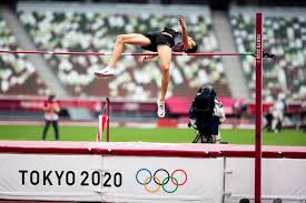 Mutaz barshim of qatar and gianmarco tamberi of italy tied for the gold medal in the men's high jump at the tokyo games. D8g6g9wlkuhigm