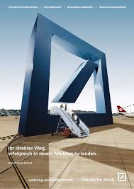 Deutsche Bank By Katrin Fillinger Via Behance Banks Advertising Banks Ads Bank Design