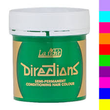 But after a few paintings it will be more permanent. La Riche Directions Hair Dye Semi Permanent Hair Dye Colour Care
