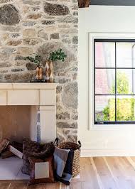 How To Diy Over Grouted Stone Fireplace For Under 200 Home Fireplace Stone Fireplace Makeover House Styles