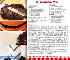 Queque De Oreo Recipes Food Desserts