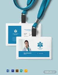 Id card lamination machines are perfect for organizations looking to print professional ids for their members. Doctor Id Card Id Card Template Free Business Cards Templates