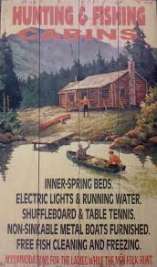 Though Not A Log Cabin This Is Similar To Our Lake Place Since Wooded Dock With One Purpose And All About Fishing Th Fishing Cabin Cabin Signs Gone Fishing