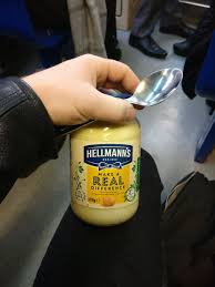 Guess Who S Gonna Be Eating Vanilla Pudding From A Mayo Jar On Public Transport 9gag