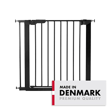BabyDan ASTA Safety Gate with 1 Extension, Black
