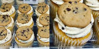 Thinaddictives cranberry almond thin cookies 690 g. Costco Has Cupcakes Topped With An Entire Chocolate Chip Cookie