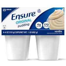 The main sources of calories in a typical person's diet are carbohydrates, proteins, and fat, with alcohol also being a significant portion of calorie intake for many people (though ideally this should be strawberry. Abbott Nutrition Ensure Original Vanilla Pudding Cup 4 Oz Pack Of 4