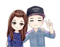 Monday Couple Chibi Png Cute Couple Cartoon Cute Chibi Couple Cute Love Cartoons