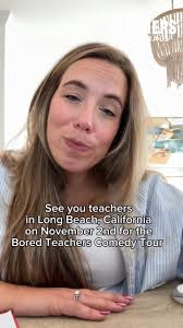 Tell us in the comments Bored Teachers Comedy Tour is heading to  California! Riverside November 1st Long Beach November 2nd 🎟️  boredteachers.com/comedy-tour