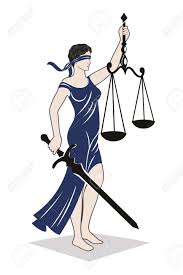The scales, sword, scroll and blindfold all reinforce the concept of justice. Lady Justice Law Vector Illustration Silhouette Of Themis Statue Royalty Free Cliparts Vectors And Stock Illustration Image 72008575