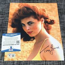 TINA LOUISE SIGNED AUTOGRAPH 8X10 PHOTO GILLIGAN'S ISLAND GINGER BECKETT  BAS COA