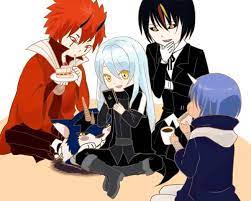 紅丸x蒼影x迪亞波羅x嵐牙x利姆露 kawaii anime anime characters anime