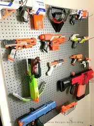 So how can you control the plastic gun population in your household? Pin En Nerf Storage