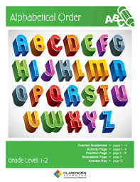 Use up all words in your word box. Alphabetical Order Lesson Plan Clarendon Learning
