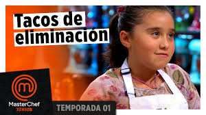 Eva eligió cocinar tacos, ella cometió una serie de malas decisiones que  terminaron en errores en su preparación y fue la eliminada de MasterChef  Junior Colombia. (T01E18